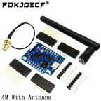 WEMOS D1 Mini Pro 4M 16M Bytes External Antenna Connector NodeMCU Based ESP8266 ESP-8266EX CP2104 WIFI Development Board Micro
