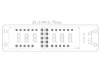 MAX7219 0.36 Inch 6 Bits Digital LED Display 7 Segment Module 6 Color Available for Arduino STM32 STC AVR ESP32 Unwelded