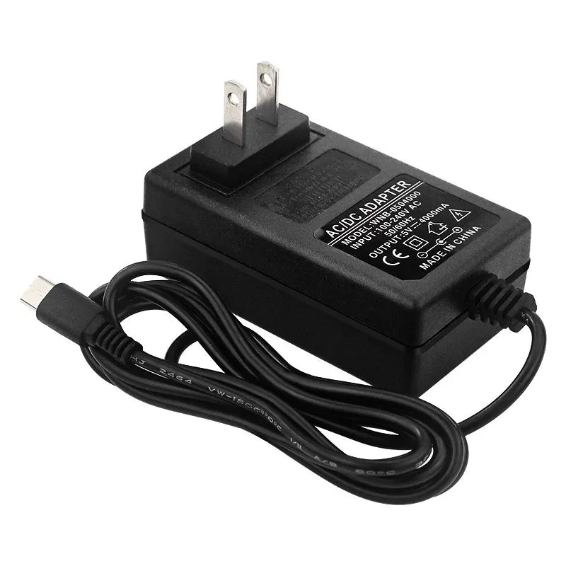 Orange Pi 3 LTS Power Supply 5V 4A USB Type C Power Adapter 100-240V EU US Plug Charger for OPI 5 Plus 5B 4 LTS Raspberry Pi 4B