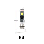 2PCS H8 H11 Led HB4 9006 HB3 9005 Fog Lights Bulb 3030 12SMD 6000K White Car Driving Running Lamp Auto Front Lamp Leds Light 12V