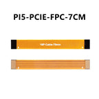 Raspberry Pi 5 PCIE FPC Cable With 90R differential matching Higher Speed 3/4/5/7/8CM For M.2 NVMe SSD