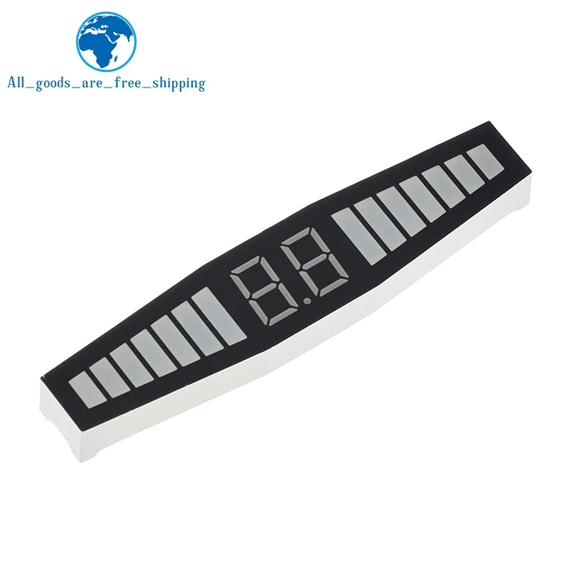 TZT 1/3PCS Reversing Radar Display 0.36 Connected Digital Tube LED Seven Segments Gongyang Green/Yellow/Red Three Colors