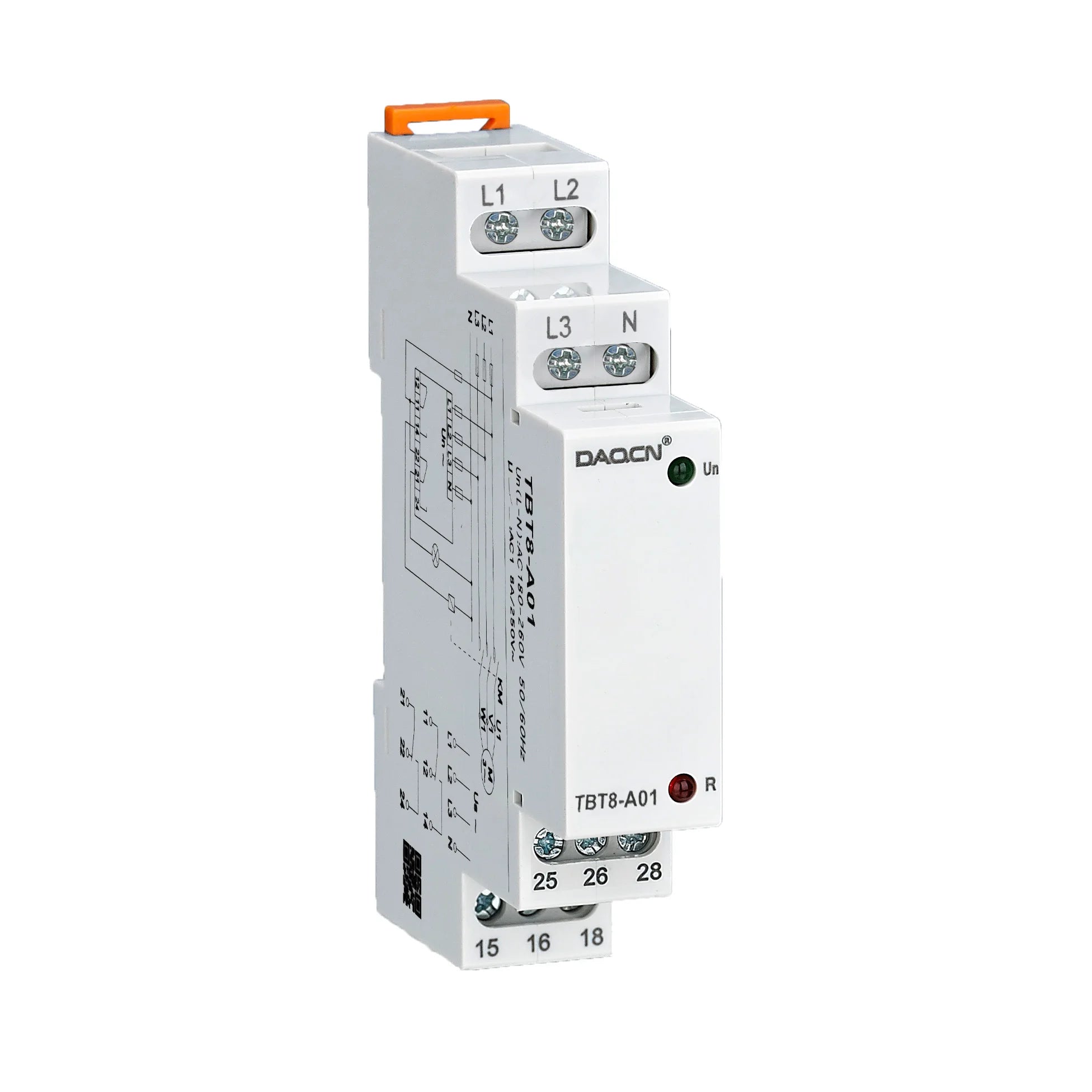 New TBT8 three phase motor protector 3 Phase failure Phase Sequence Voltage Monitoring Relay Voltage Sensing Protection Relay