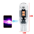 T10 Car Strobe Light 3030 5SMD High Brightness Motorcycle LED Flashing License Plate Light 5W5 Infinite Decoding Clearance Lamp