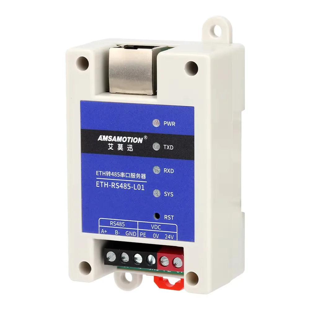 Serial port communication server RS232/485/422-ETH multi-channel modbus rtu to tcp to Ethernet transparent transmission module