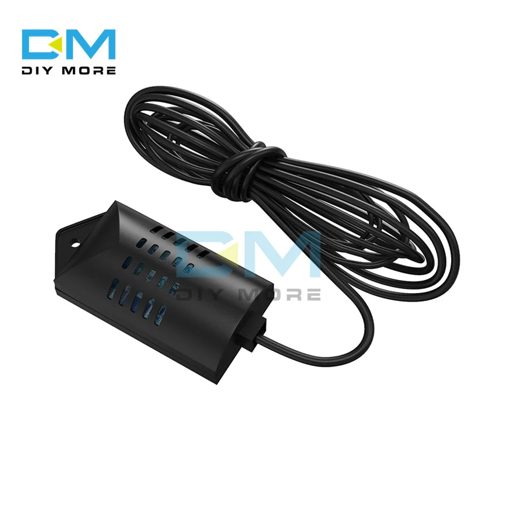 SHT20 Digital Temperature Humidity Sensor Module with Case 1M Extension Cable 0-100%RH -40 -125 C Replacement AM2320 DHT11 DHT22