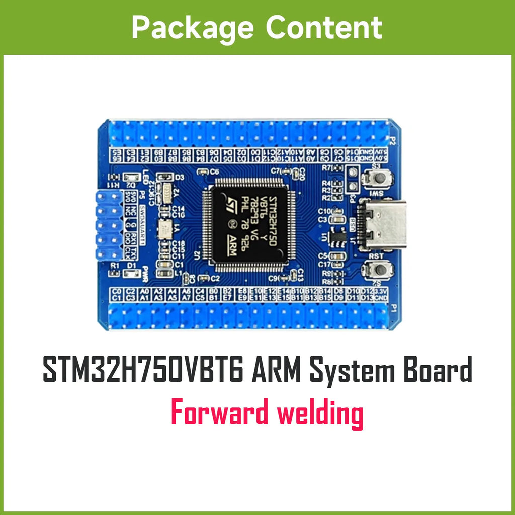 STM32H7 STM32H750VBT6 ARM Systyem Board STM32H750 STM32 Demo Board Core Board Development Board