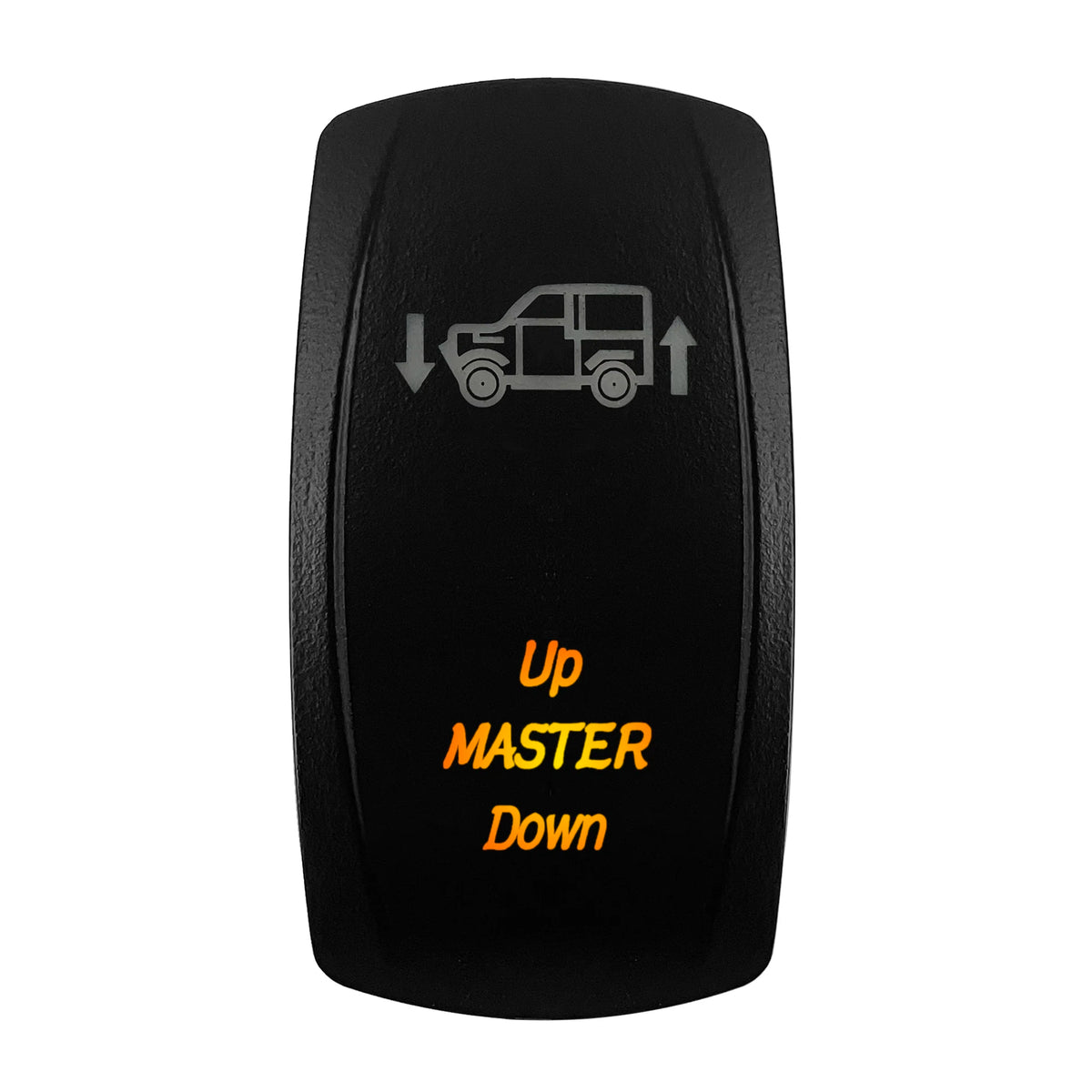 12V-24V Orange Led Rocker Switch Waterproof 20A Amber Light SPST DPDT Toggle Key for Car Boat ATV Camper Motorhome Auto Machine