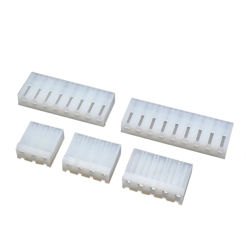 20Pcs CH3.96mm Pitch Wire Connector 2P-10P Wire-to-Board Plug Housing, Straight/Right-Angle Header & Crimp Terminals