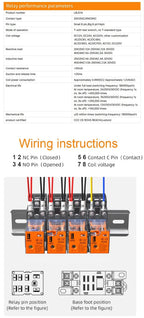 LANBOO Relay 12V 24V/AC 220V AC Voltage Coil High Quality General Purpose Micro Mini Relay with Socket Base 8pin/14pin