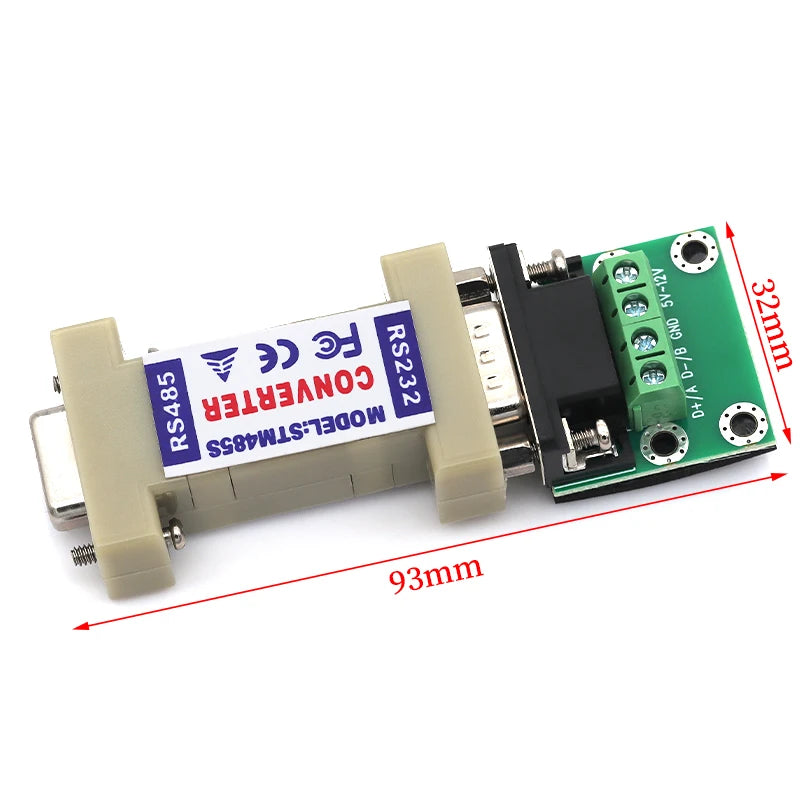 RS232 to RS485 Converter rs232 rs485 Interface Serial Adapter 232 485 Female Adapter