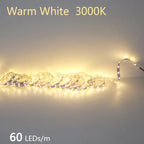 12V 24V LED Strip 2835 120LEDs/m Home Lamp Strip Pink Red Ice Blue Green Golden Yellow Orange Flexible Waterproof Soft Lamp Bar