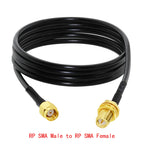 WIFI Antenna Extension Cable SMA Male Plug Female Jack Straight Right Angle Pigtail Adapter RG174 10cm/20cm/30cm/50cm/100cm