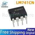 10-100Pcs LM741CN LM741 operational Amplifier Compensation type operational amplifier IC DIP-8 IC Chip