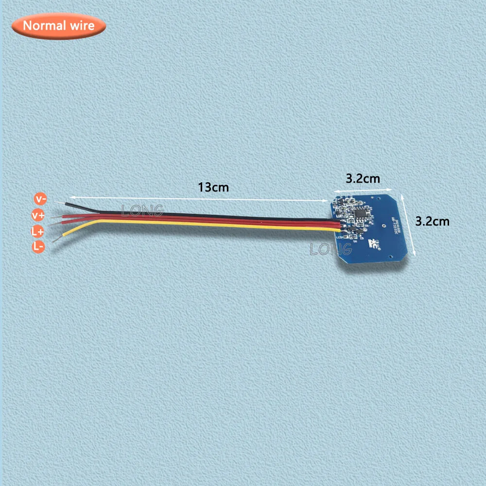 Drill-Free & Partitioned Touch Sensor - Multi-Function Wood Penetration Switch, DC5-24V for Wardrobe Cabinet Wooden Furniture,