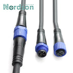 M15 Industrial Aviation LED Power Cord 2Pin 3Pin 4pin 5pin Waterproof Male Female Plug Connector AC/DC Automobile Plug-in IP67