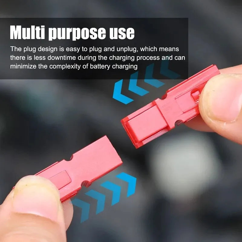 30Amp Power Pole Multifunction Connectors for Anderson Style Red Black Plugs Marine Power Connector Copper Terminals Accessories