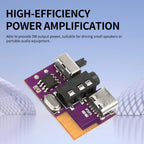 1-10 PCS DIY BT Audio Receiver Board DC 3.5V-5V 5W Mono Amplifier Decoder Board MP3 Player TWS 3.5mm AUX Speaker Stereo Module