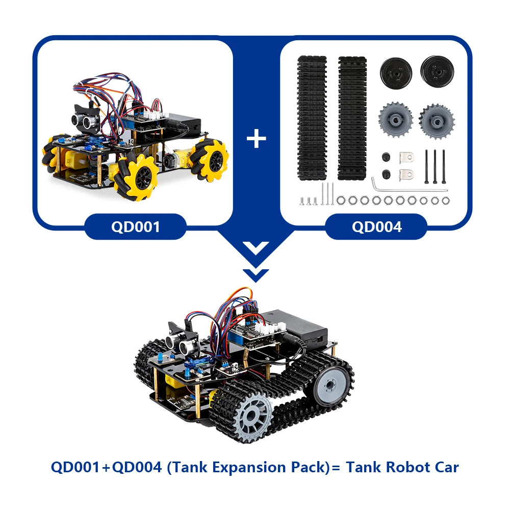 ESP32 Smart Robot Car Kit  Remote Control Car for Arduino Programming Project STEM Education Science Coding Kit