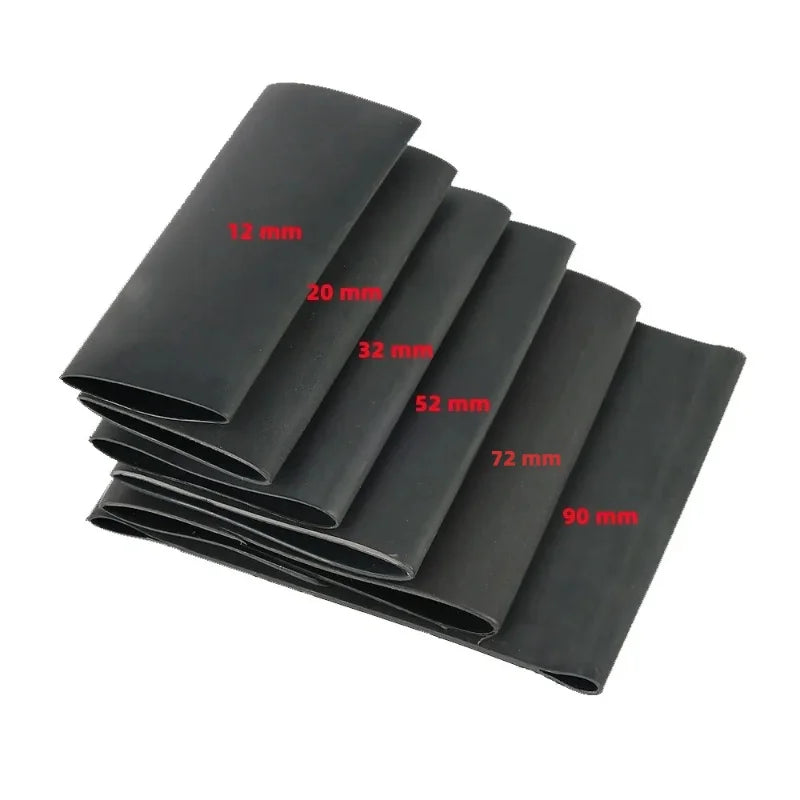 1Meter/Lot 4:1 Ratio Heat Shrink Tube With Glue Dual Wall Adhesive Tubing Heat Shrinkable Tubing Sleeve Wrap Wire Cable Kit Kits