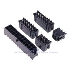 10-500 Pcs PCB Male Header Pin Vertical Through Hole 2 4 6 8 10 12 14 16 18 20 24 Circuits Molex 43045 Micro-Fit 3.0 mm Dual Row