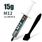 New High Performance Thermal Grease M12 Thermal Paste Plaster Pasta Termica 12.4W/mK 1/4/8/15/30g For CPU/PS5/LED/Desktop PC