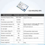 CC2530 ZigBee 2.4GHz SPI Wireless Module 4dBm COJXU E18-MS1-PCB PCB Antenna Data Zigbee Wireless Transmitter Receiver Module