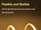 1M-50M 220V COB LED Strip Dimmable 360LEDs/m EU Plug Kitchen Home Room Decoration Flexible Ribbon for Outdoor Garden Lighting