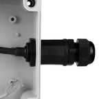 IP68 RJ45 Network Connector with LAN Wire M20 Waterproof Ethernet Retardant Terminal Connectors Quickly RJ45 Panel Plugs with DC