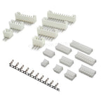 10sets JST PH2.0 2/3/4/5 Pin Terminals Plastic Shell Male Plug + Female Socket Wire Connector PH2.0 2P 3P 4P 5P 6P 8P 10P 12P