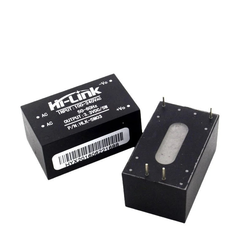 LAUBEI HLK-5M03/09/12/24 HLK-PM03/09/0612/24 AC-DC 3W 5W 5V/3.3V/12V/24V Intelligent Switch Step Down Buck Power Supply Module