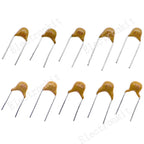 500Pcs 10 Value 0.1uf - 10uf 50V Monolithic Ceramic Capacitor Assorted kit