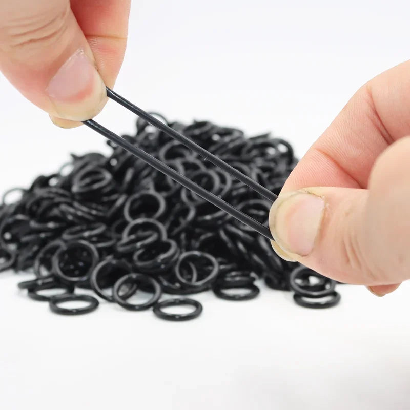 100/50Pcs Rubber O Ring CS 1/1.5/2.0/2.4/3.1/4.0 Sealing Washer NBR O-ring Plumbing Gaskets Oil Resistant High Temperature Oring