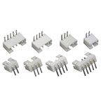 100pcs /LOT JST PH2.0 Straight/Curved Needle Connector 2Pin~16Pin Male Pin Header Right Angle 90°/180° 2.0mm Pitch