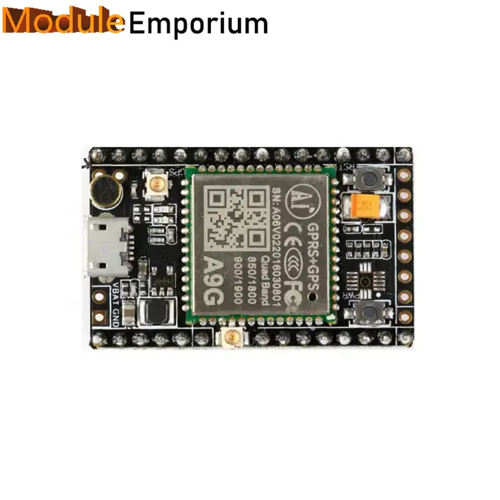 GPRS GPS Module A9G Core Board Module Pudding Development Board SMS voice Wireless Data Transmission IOT with Antenna GSM