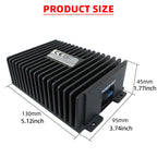 Car DSP Amplifier Hi-Fi Booster Audio Digital Sound Processors 4*80W for Android Speaker Subwoofer Power Car Radio Stereo AMP