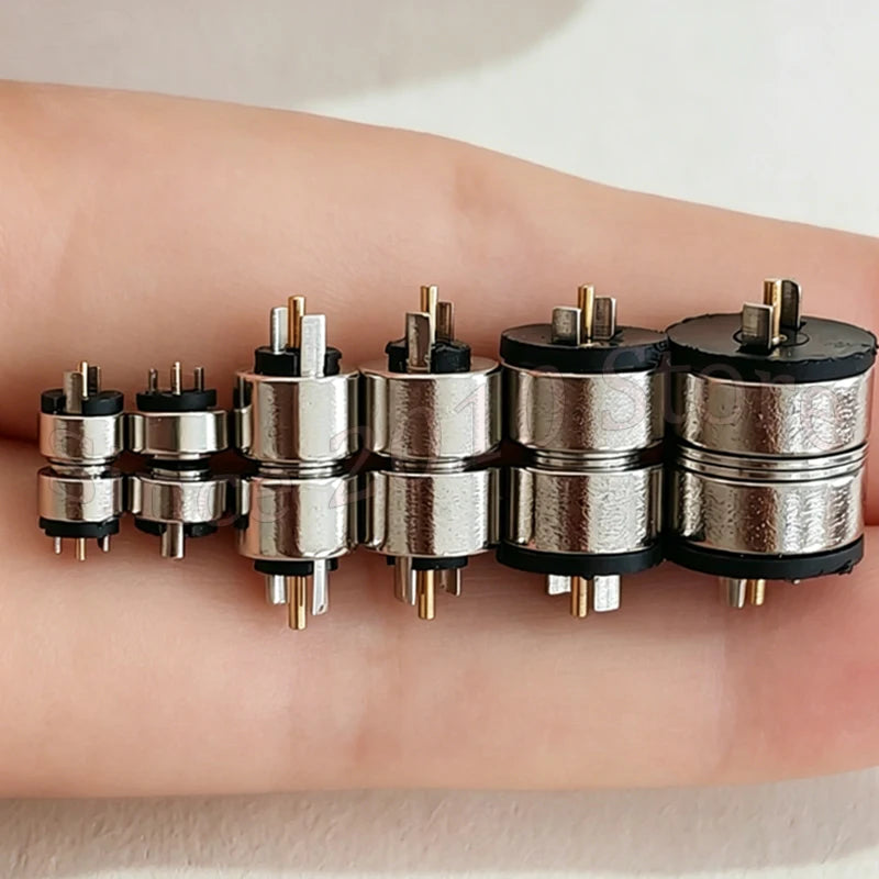 4/5/6/7/8/10mm Circular Magnetic 2Pin Male And Female Pogo Pin Connector 12V 2A Gold-plated For DIY Charging Of Smart Watches