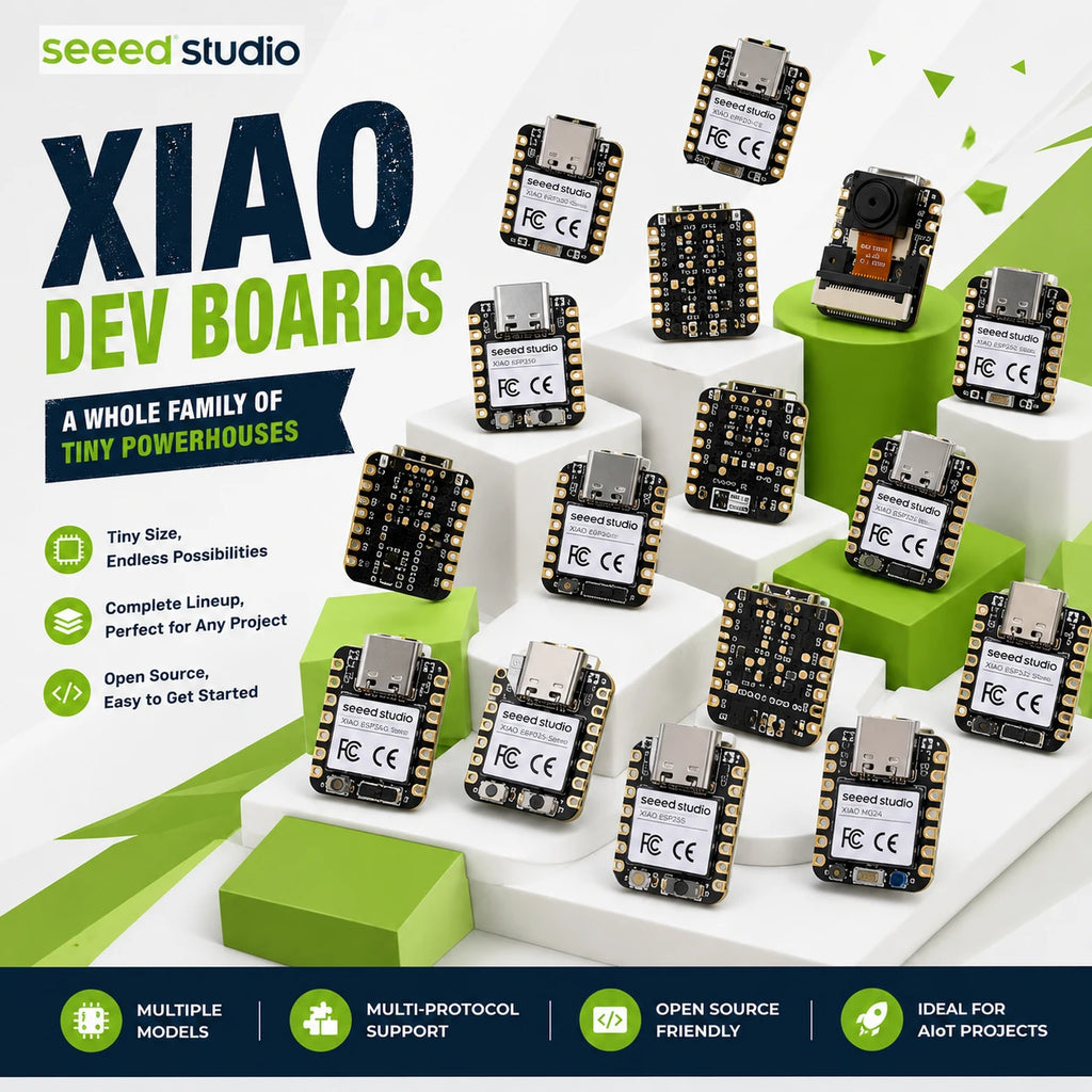 Seeed Studio XIAO ESP32 C6 C3 S3 C5 Development Board Arduino NRF52840 Sense Plus RP2350 SAMD21 MG24 XIAO RP2040 Dev Board MCU