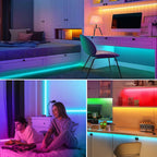 5V RGB COB LED Strip 576LEDs/m Bluetooh App IR Remote Control USB RGB LED Strip Flexible Tape for TV Backlight Room Decoration