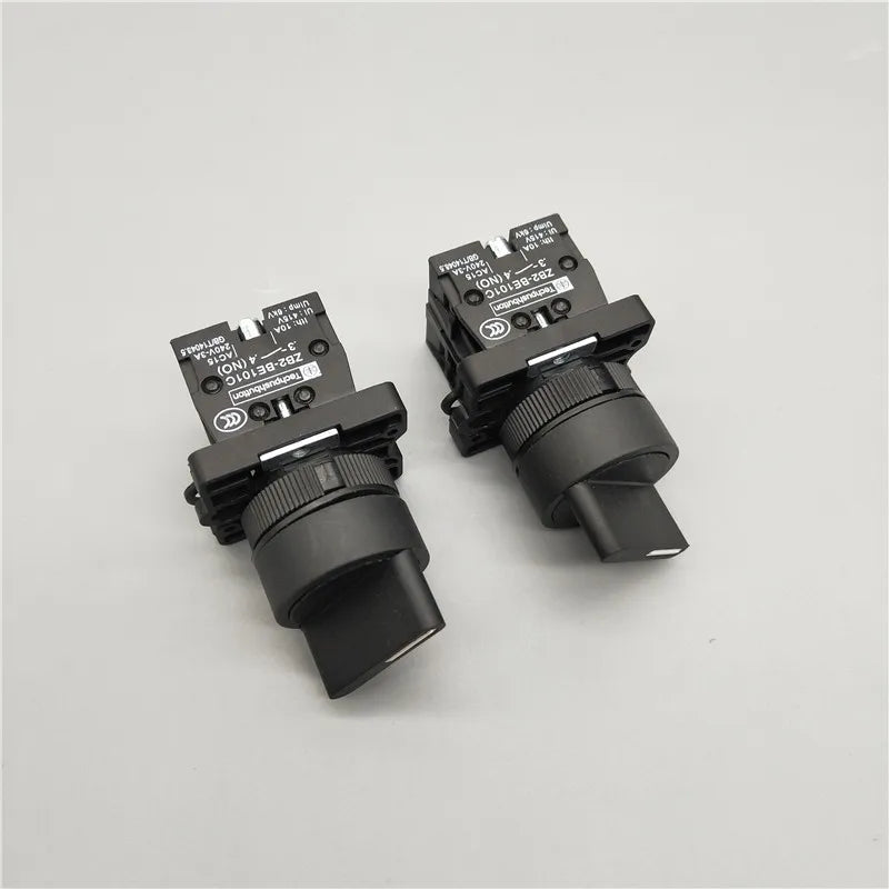 XB2-ED21 XB2-ED25 XB2-ED33 XB2-ED33 2/3 Positions 1N0/1NC&1NO/2NO Latching Self-Locking /Momentary Selector Push Button Switch