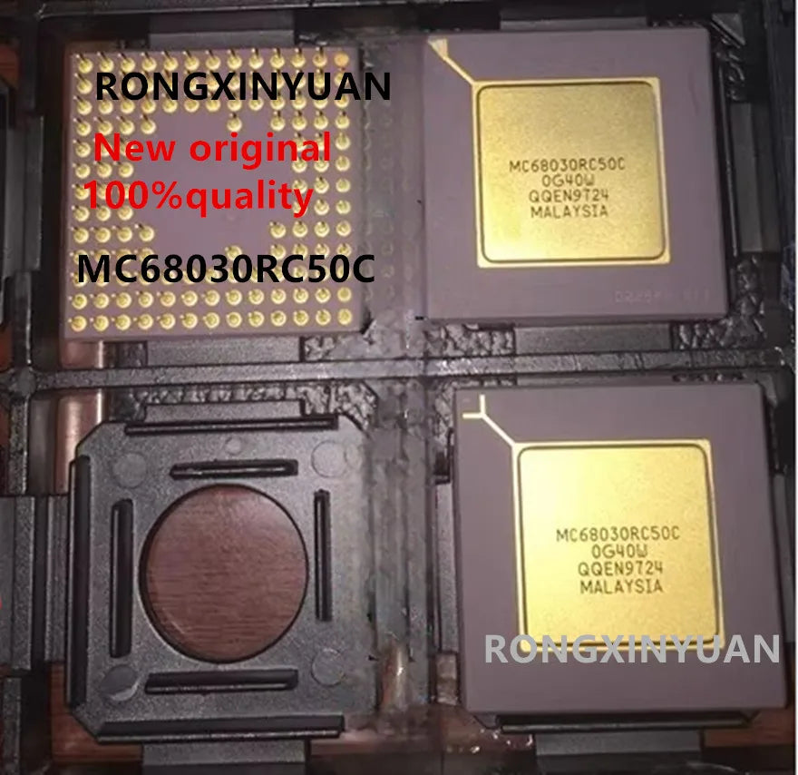 original MC68030RC50C Enhanced 32-bit Microprocessor