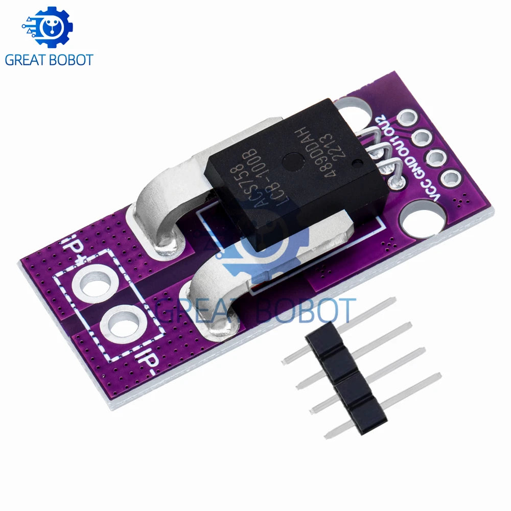 BS ACS758 ACS758LCB-050B-PFF-T linear current sensor Hall current module ACS758LCB-100B-PFF-T