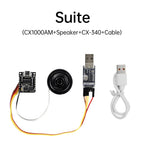 CX1000AM Serial Port Control MP3 Voice Playback Module 32Mbits Microcontroller WAV Voice Broadcast Custom Audio Module