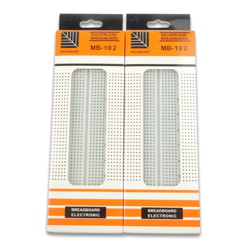 4/3/2PCS MB-102 Breadboard 400 830 Points Solderless PCB Bread Board Jumper Wire Cable Prototype Board DIY for Arduino Kit