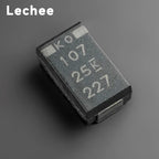 5pcs/lot T521D107M025ATE040  25V 100uF 7343 Type D SMD Polymer Tantalum Capacitors Low ESR 40mOhms New and Original