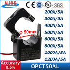 Split Core Current Transformer OPCT50AGL 250A 400A 600A 800A 1000A with 5A Output Clamp on Transfomrer