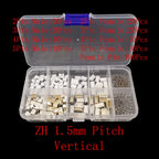 1Box SH 1.0/JST 1.25mm/ZH 1.5mm/PH 2.0mm/SM/SYP/XH 2.54mm/VH 3.96mm Pitch Male Female Housing Terminal Pin Header Wire Connector