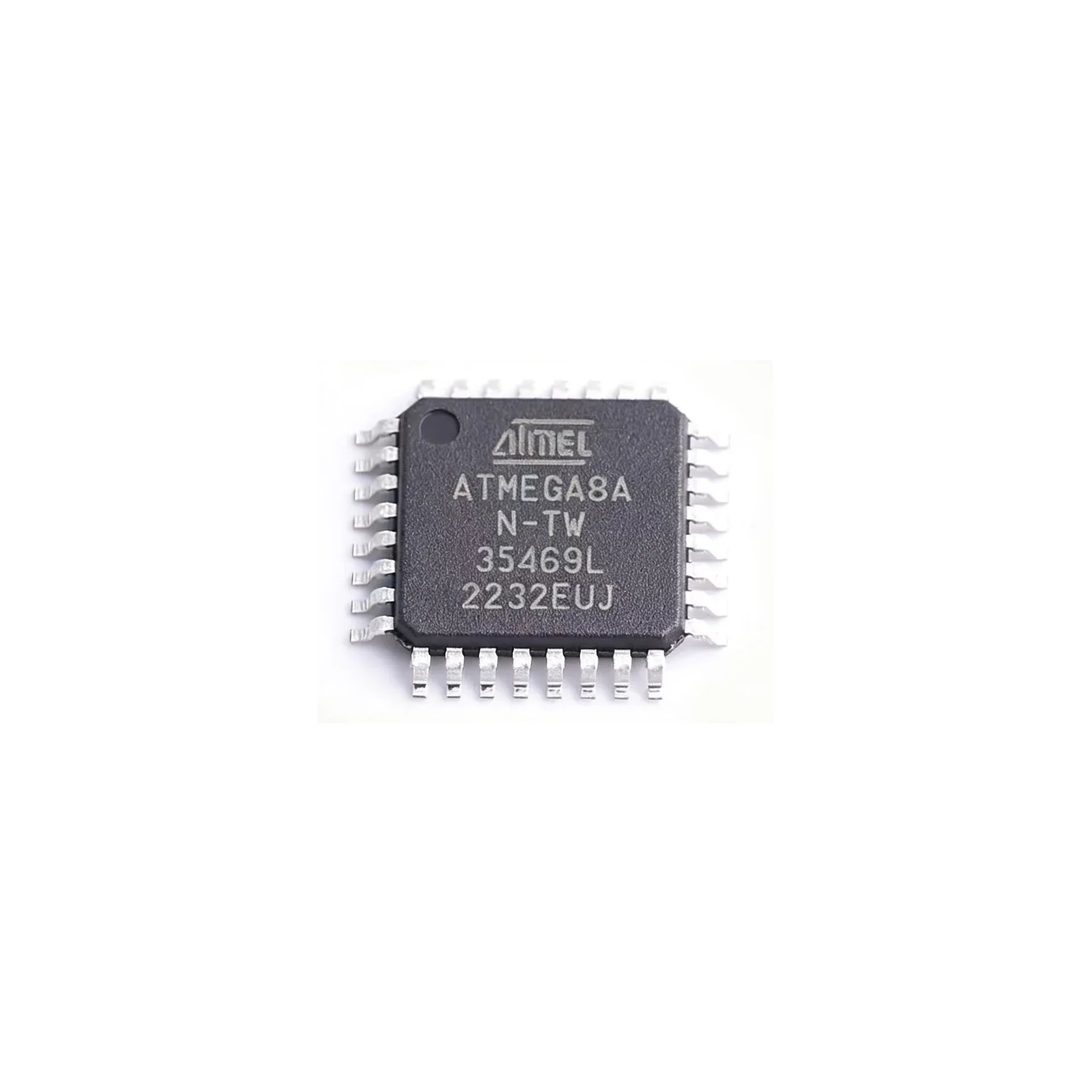 1/5/10/30/50/100Pcs Atmega8A‑AU Qfp32 Surface Mount Chip 8 Bit AVR Microcontroller MCU Original Genuine SMD Electronic Component