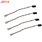 4PCS 1.5mm 1.0mm 1.25mm3Pins Male Female and JR Style for Mini Receiver Servo Wire Plug Converter