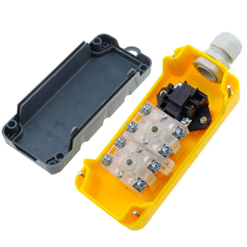 Waterproof Industrial Push Button Switch Emergency Stop Switch for Electric Crane Hoist Pendant Control Station